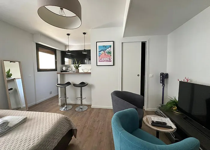 Un Ete A Cannes, Studio Cosy A 10\' De La Croisette